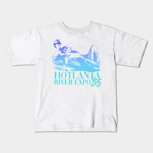 Hotlanta River Expo Vintage Gay LGBT Retro Atlanta Georgia Kids T-Shirt